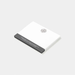 Modern Custom Company Business Logo Promotional Post-it Notes