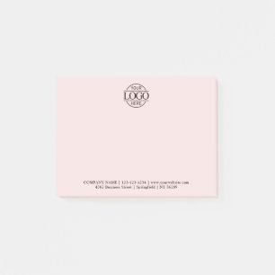 Modern Custom Company Business Logo Promotional Post-it Notes