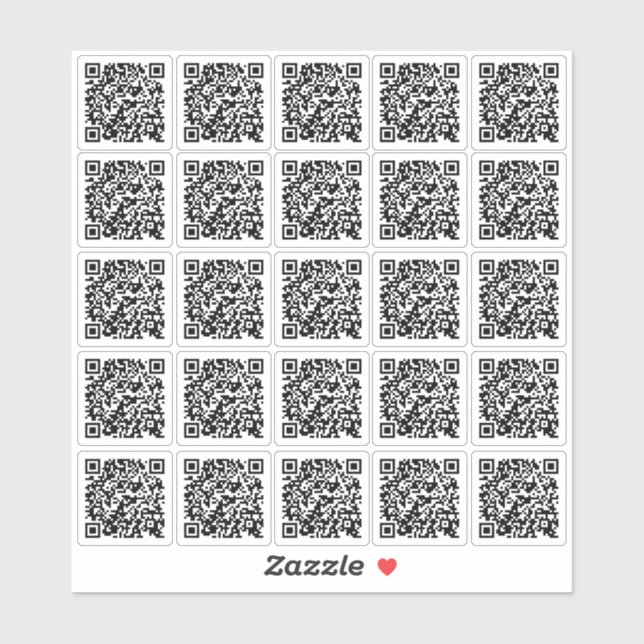 Modern Custom Create Your Own QR Code Promotional  (Sheet)