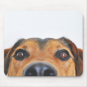 Modern Custom Dog Photo Mouse Pad