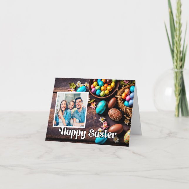 Modern Custom Easter Treats Photo Template (Front)