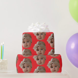 Modern Custom Funny Gift Birthday Party Christmas Wrapping Paper