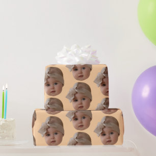 Modern Custom Funny Gift Birthday Party Christmas  Wrapping Paper