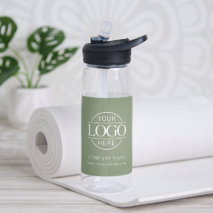 Modern Custom Logo Business Branding Promotional Water Bottle