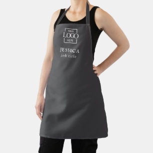 Modern Custom Logo Business Employee Uniform Apron