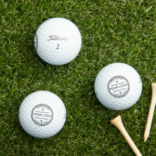Modern Custom Logo Business Logo Company  Golf Balls