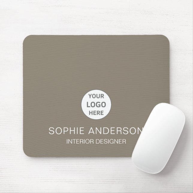 Modern Custom Logo Professional Business Mouse Pad (With Mouse)