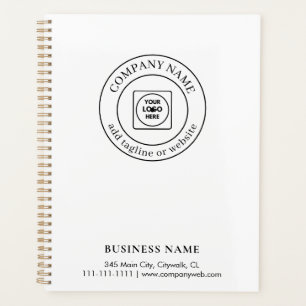 Modern Custom Logo Small Business Promo Planner