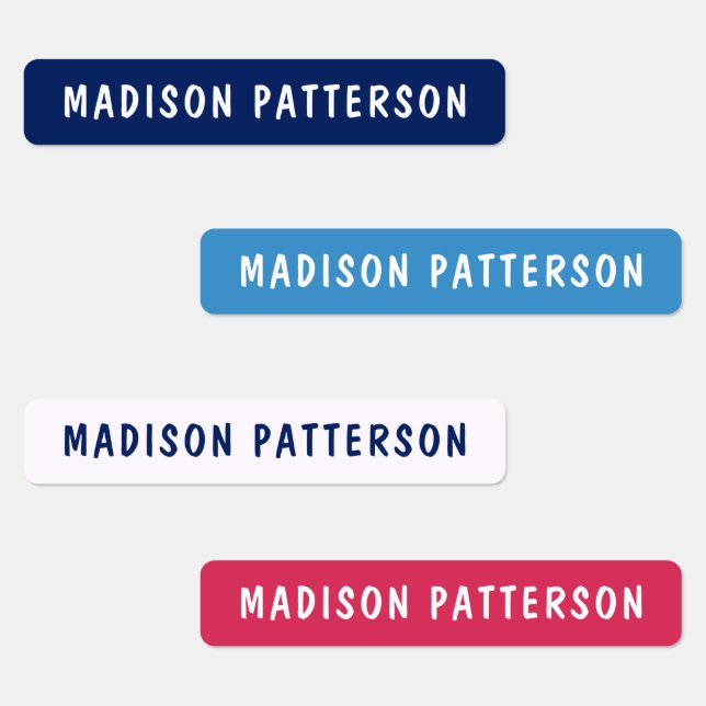 Modern Custom Name School Essentials (Group)