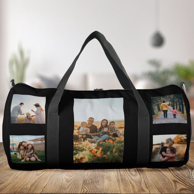 Modern Custom Photo Collage Duffle Bag (Creator Uploaded)