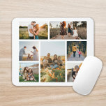 Modern Custom Photo Collage Family Personalised Mouse Pad<br><div class="desc">Create your own custom photo mouse pad. A great gift for family and friends or occasion keepsake,  simply add your favourite pictures for a personalised mousepad.</div>