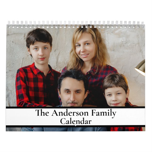 Modern Custom Photo Create Your Calendar 2026 (Cover)