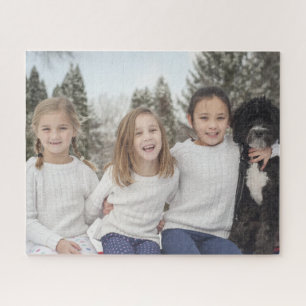 Modern Custom Photo Family Puzzle