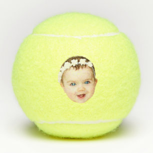 Modern Custom Photo Your Image Best Gift Tennis Balls