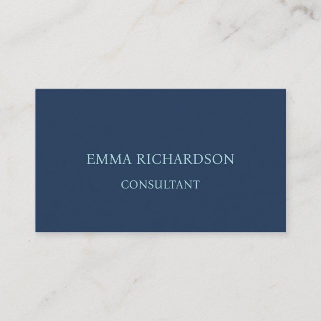 Modern Custom Professional Networking Template Business Card (Front)