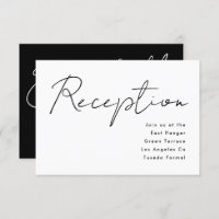 Modern Custom Rehearsal Dinner Wedding Reception I