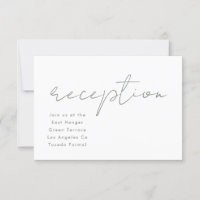 Modern Custom Rehearsal Dinner Wedding Reception