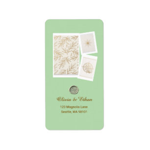 Modern Custom Return Address Labels