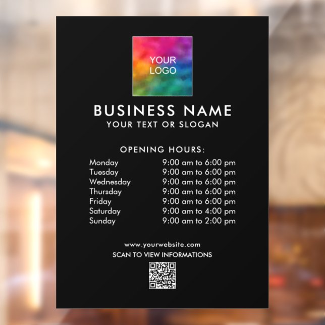 Modern Custom Template Business Logo QR Code (Sheet 2)