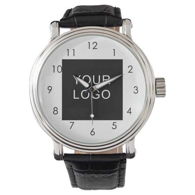 Modern Customisable Business Company Logo   Watch (Front)