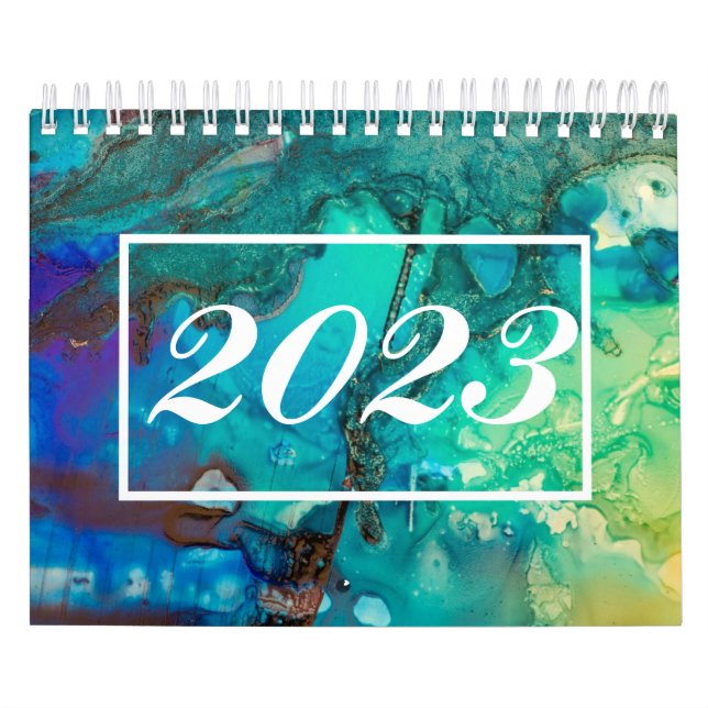 Modern Customisable Pictures 2023 Calendar (Cover)