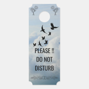 Modern Customise Do Not Disturb Door Hanger