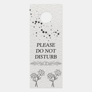Modern Customise Do Not Disturb Door Hanger