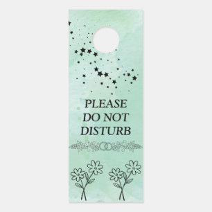 Modern Customise  Do Not Disturb Door Hanger