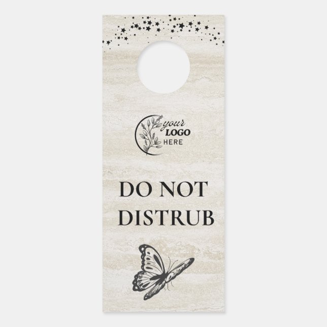 Modern Customise  Do Not Disturb Door Hanger (Front)