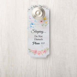 Modern Customize  Do Not Disturb Door Hanger