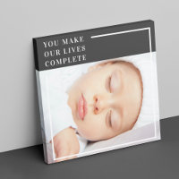 Modern Cute Baby Photo | Beauty Quote