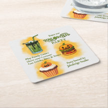 Modern Cute Corporate Halloween Party