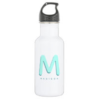 Modern Cute Fun Custom Name 3D Monogram
