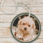 Modern Cute Paws Family Pet Photo<br><div class="desc">This simple and classic design is composed of sans serif typography and add a custom photo of your pet.</div>