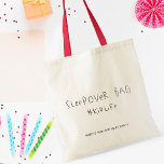 Modern Cute Sleepover Birthday Party #Kidlife<br><div class="desc">Introducing our modern and cute birthday party sleepover bag, the perfect party favour for your child's special day! This bag is not only adorable but also functional, making it a great gift that your guests will love and use for years to come. The design of this sleepover bag features a...</div>