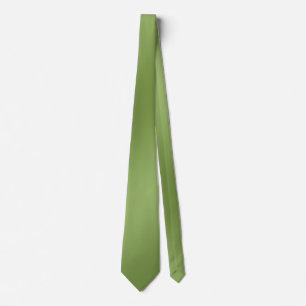 Modern cute Solid Green gradient Wave pattern Tie
