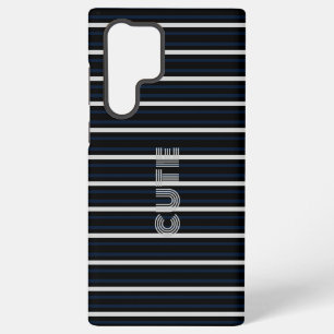 Modern Cute Striped Samsung Galaxy Case