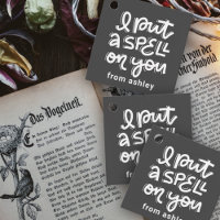 Modern Cute Typography Funny Halloween Quote