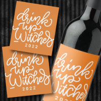 Modern Cute Typography Funny Halloween Quote