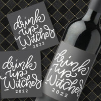 Modern Cute Typography Funny Halloween Quote
