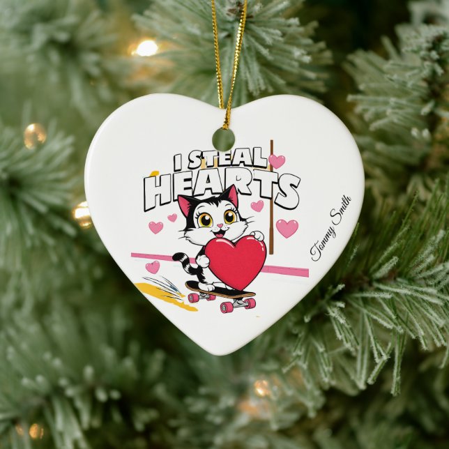 Modern Cute Valentine Ornaments for Girlfriend (Tree)
