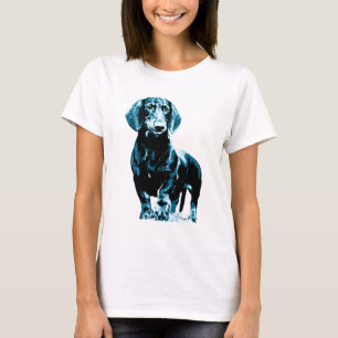 Modern dachshund design   T-Shirt