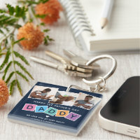 Modern DADDY 1st Fathers Day Photo Keepsake