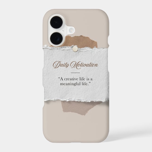 Modern Daily Motivation Soft Pale Driftwood (Back)