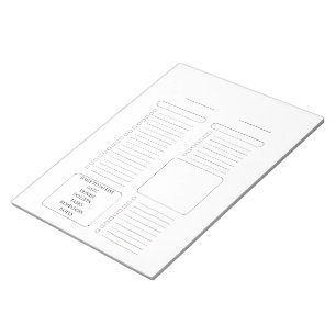 Modern Daily To-Do List Notepad