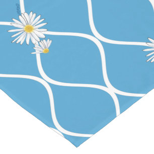 Modern Daisies Table Runner