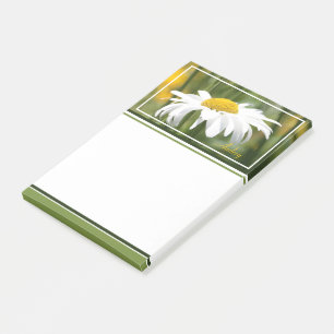 Modern Daisy Photograph Post-it Notes
