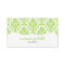 Modern Damask Green Personalised