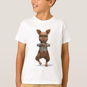 Modern Dance Style Pig T-Shirt