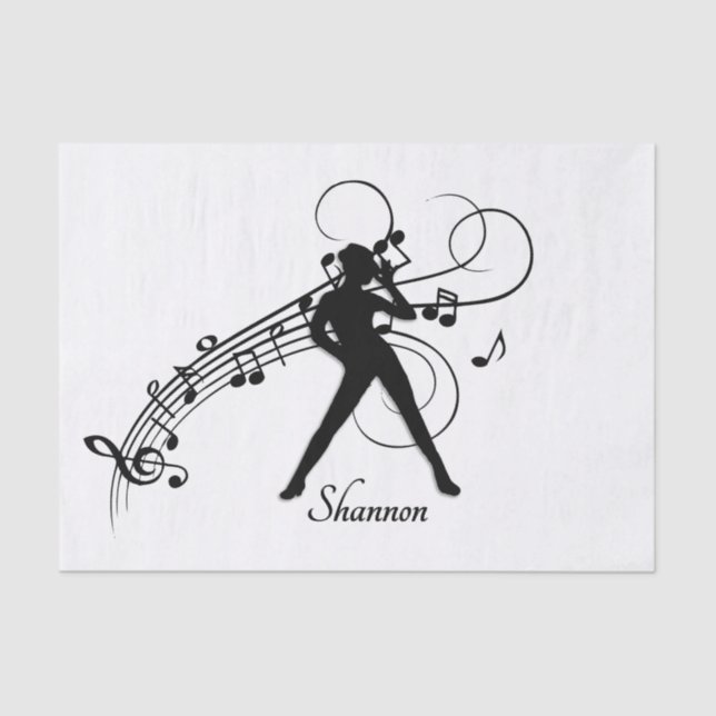 Modern Dance Tissue Paper (Front)